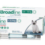 Broadline - the mixed parasite top spot for cats